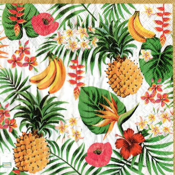 1serviette papier Fruits-60