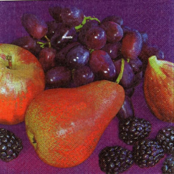 1serviette papier Fruits-42