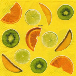 1serviette papier Fruits-37