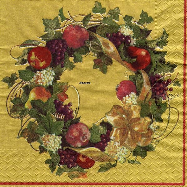 1serviette papier Fruits-10