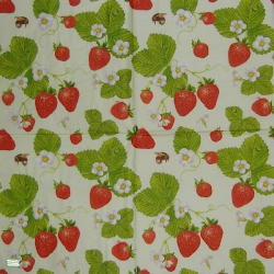 1 serviette Les fraises -7