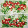 1 serviette Les fraises -57