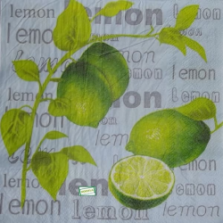 1 serviette Les citrons -1