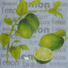 1serviette papier Citrons-1