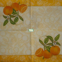 1 serviette Les Oranges - 4