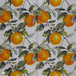 1serviette papier Oranges-6