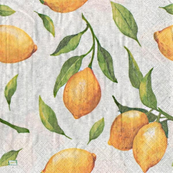 1serviette papier Citrons-8