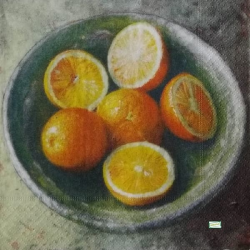 1 serviette Les Oranges -14