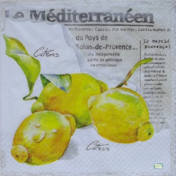 1serviette papier Citrons-56