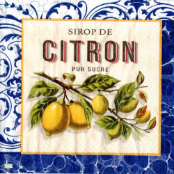 1 serviette Les Citrons -19