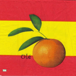 1 serviette Les Oranges -23