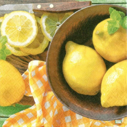 1 serviette Les Citrons - 20