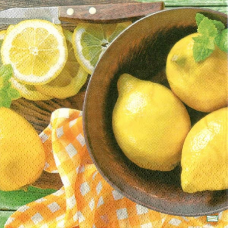 1serviette papier Citrons-20