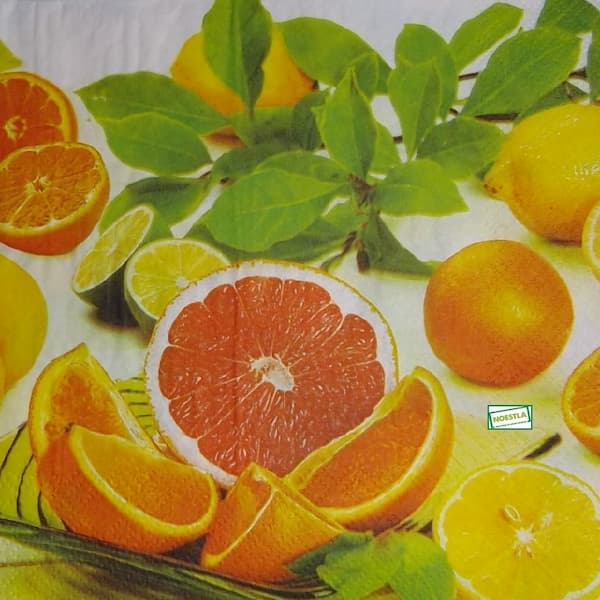 1 serviette Les Oranges -36