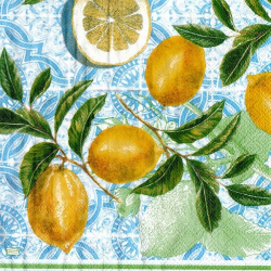 1serviette papier Citrons-42