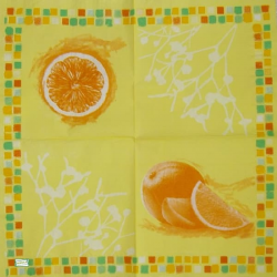 1 serviette Les Oranges -47