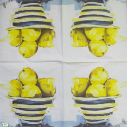 1serviette papier Citrons-51