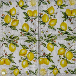 1serviette papier Citrons-55