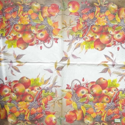 1 serviette papier Les Pommes - 18