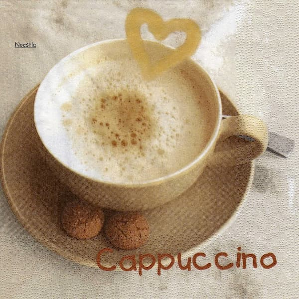 1 serviette Le Cappuccino -105