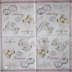 1serviette papier Fromages-32