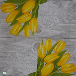 1 serviette papier Tulipes -7