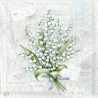 1 serviette Le muguet -20