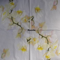 1 serviette papier Les Orchidés - 34