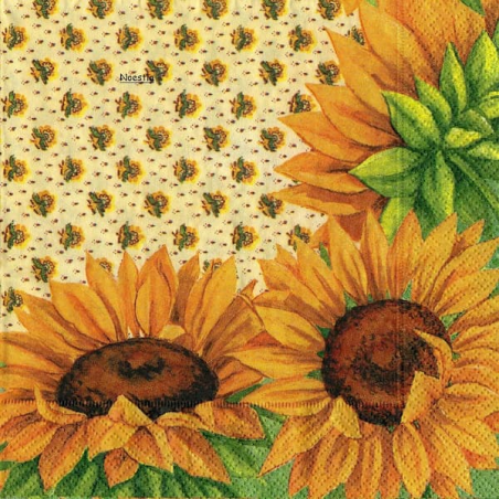 1 serviette Les Tournesols -5