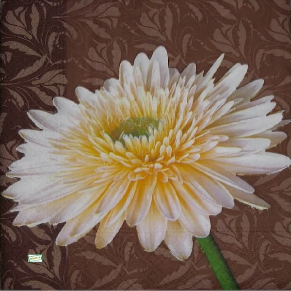 1 serviette papier Marguerites - 17