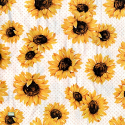 1 serviette Tournesols-25