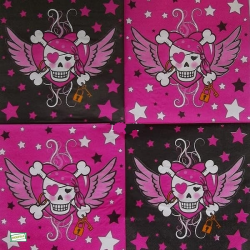 1 serviette papier Pirate -20