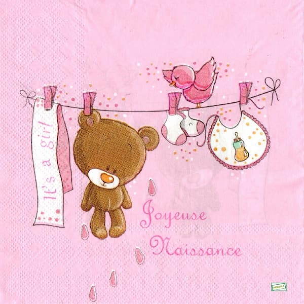 1serviette papier Bébé-64