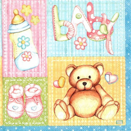 1serviette papier Bébé-58