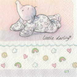 1 serviette papier Bébé - 47