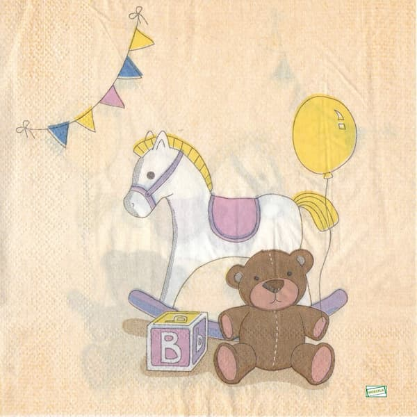 1serviette papier Bébé-43