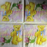 1 serviette papier Ourson - 71