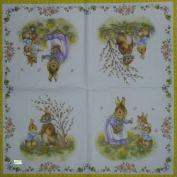 1 serviette papier Foxwood - 44