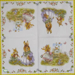 1 serviette papier Foxwood - 45