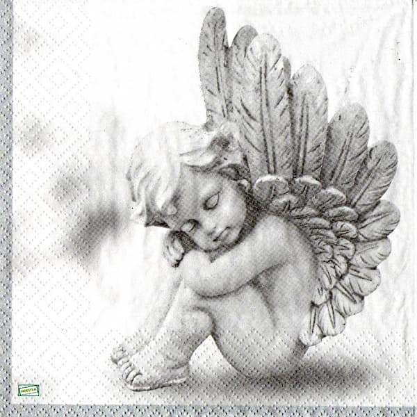 1serviette papier Anges-24