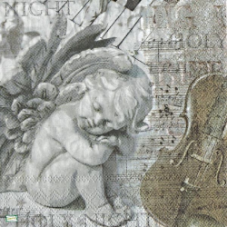 1serviette papier Anges-28