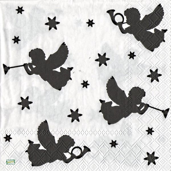 1serviette papier Anges-33