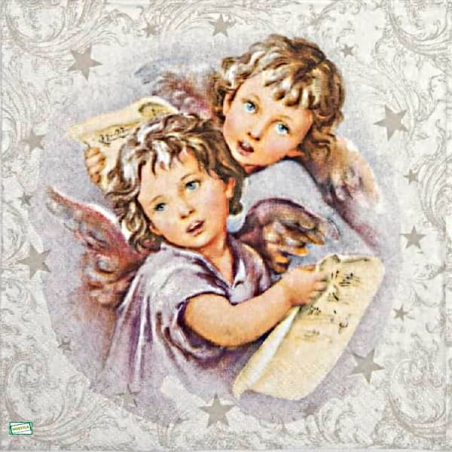 1serviette papier Anges-34