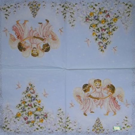 1serviette papier Anges-35