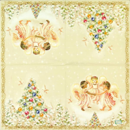 1serviette papier Anges-40