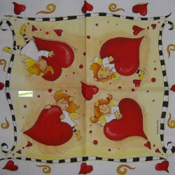 1serviette papier Anges-44