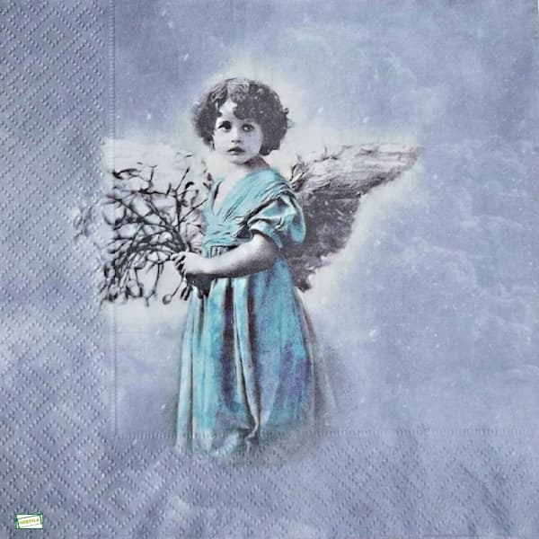 1serviette papier Anges-50