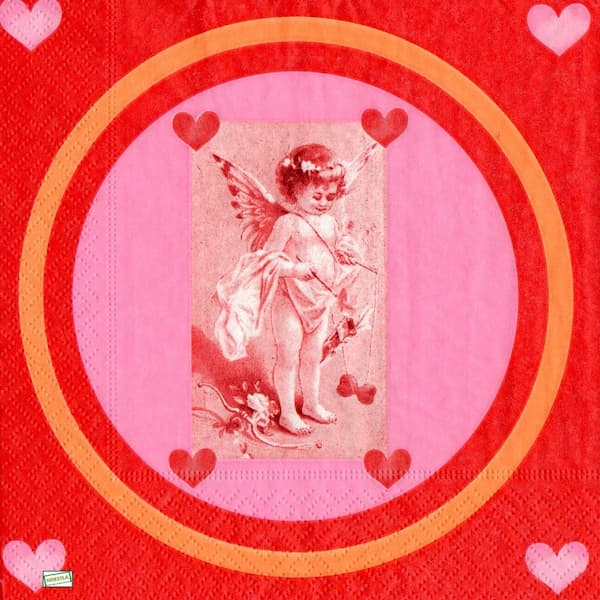 1serviette papier Anges-53