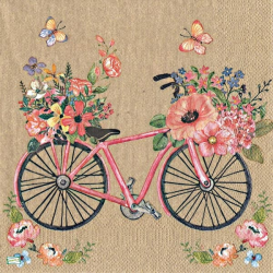 1 serviette papier Le Vélo-13