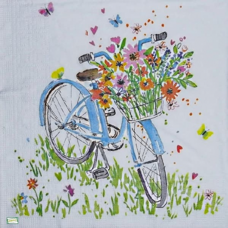 1 serviette papier Le Vélo-12